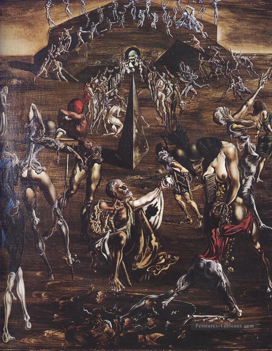 肉体の復活 サルバドール・ダリ油絵